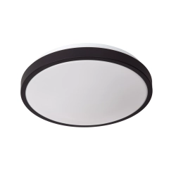 DASHER Lampa sufitowa Ø 34,8 cm LED 1x18W 2700K IP44 Czujnik ruchu i dzień/noc Czarny 79110/35/30 Lucide - zdjęcie dodatkowe 1